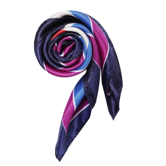 Stain Print Square Scarf - Picture 2 of 7